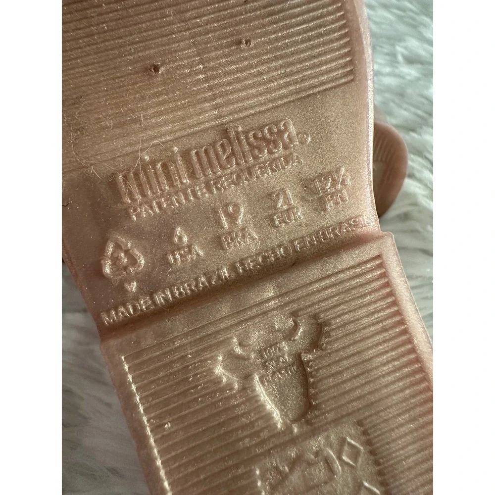 Mini Melissa Sweet Love Mary Jane Shoes sz 6 - Picture 5 of 5